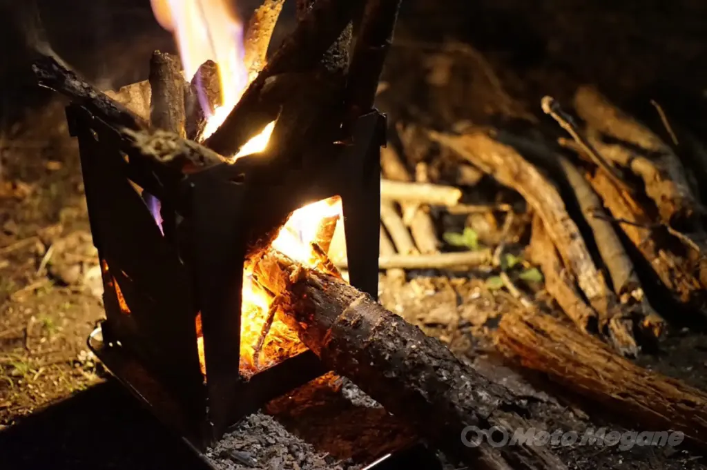 軽量＆コンパクト！キャンプツーリングに最適な焚火台「Z-1」を