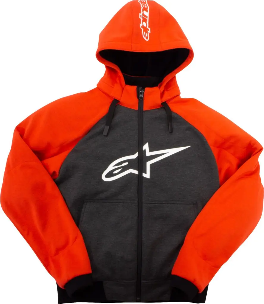アルパインスターズのライディングパーカー Chrome Sport Hoodie Asia Motomegane モトメガネ