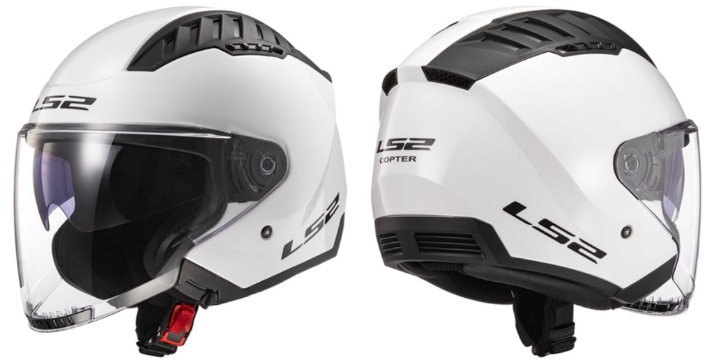 LS2ヘルメット　コプター　ホワイト