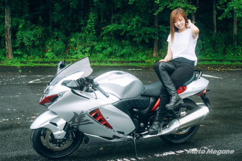 バイク女子目線 Suzuki 新型隼 Hayabusa 試乗 インプレッション