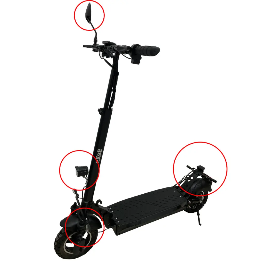 電動キックボードeXs1/eXs2の従来型と新型の比較をしたみた結果