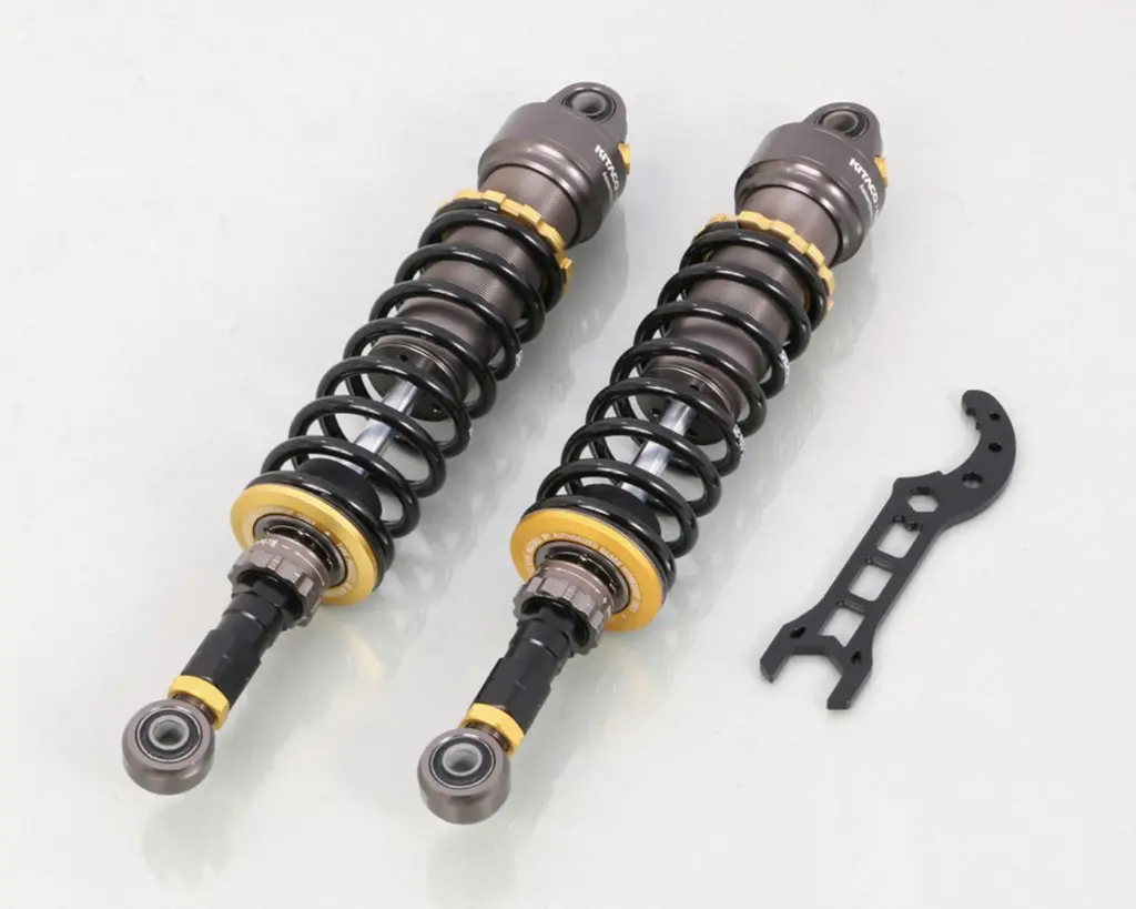 キタコとGEARSがコラボ！ハンターカブとモンキー125のリアサス登場