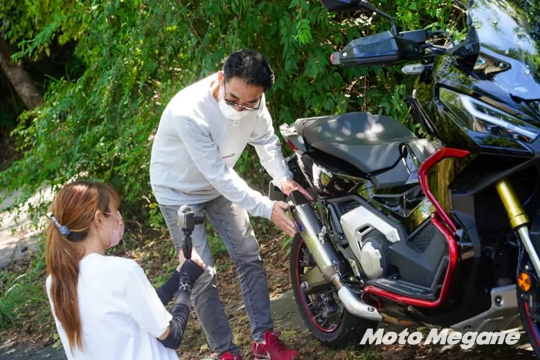 ホンダ　X-ADV　TSR カーボン マフラー 17-/'21- X-ADV スリップオンマフラー HPS3カーボンエンド | TSR