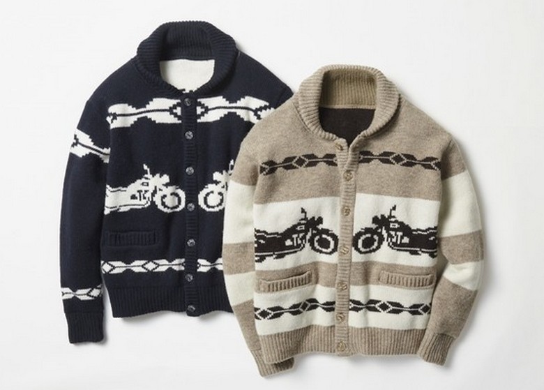 カワサキ モーターサイクルカウチンニット