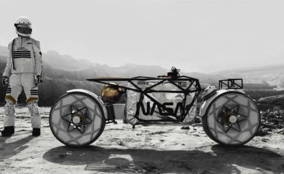 月を走るNASAバイク！3Dプリンター製ホイールで月面を駆け抜ける！