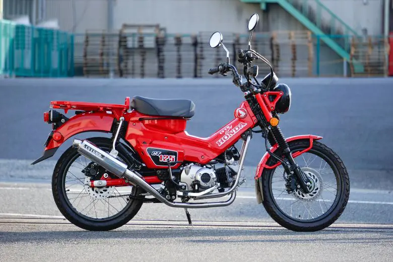 CT125（2BJ-JA55） SESMIC-mini マフラー OVER OVER RACING（オーバーレーシング） OVER オーヴァー SESMIC-mini