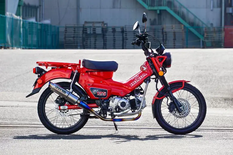 OVER RACINGから特徴異なる3タイプのCT125マフラー発売