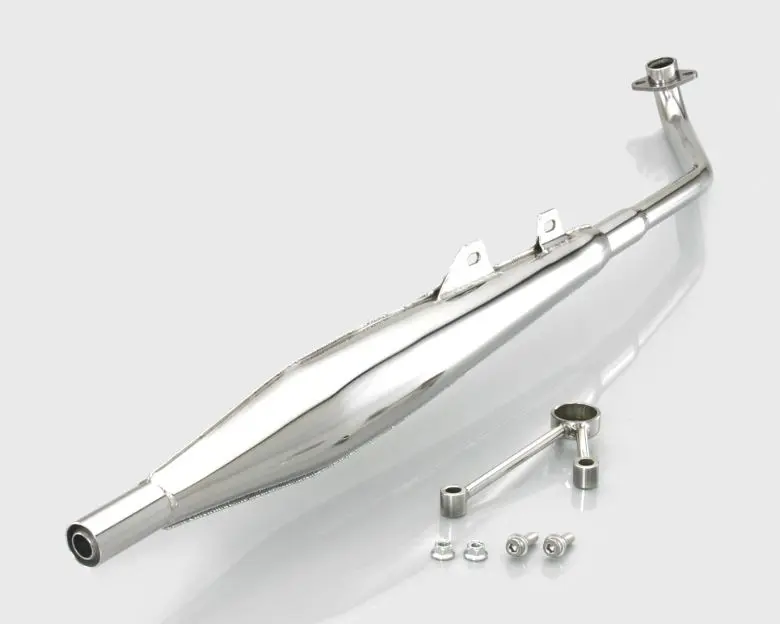 スーパーカブc125マフラー 楽天市場】ホンダ スーパーカブ C125 クロム マフラー CA00Full