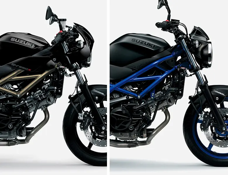 王道の丸目1灯ネイキッド「SV650/X ABS」が新排ガス規制対応し発売