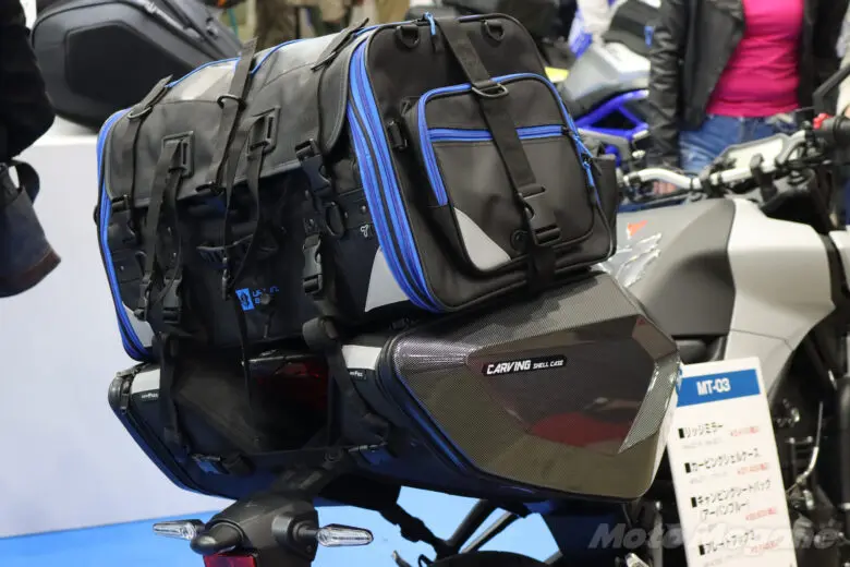 TANAX】高性能「ミラー」と多機能「ツーリングバッグ」でライダーの