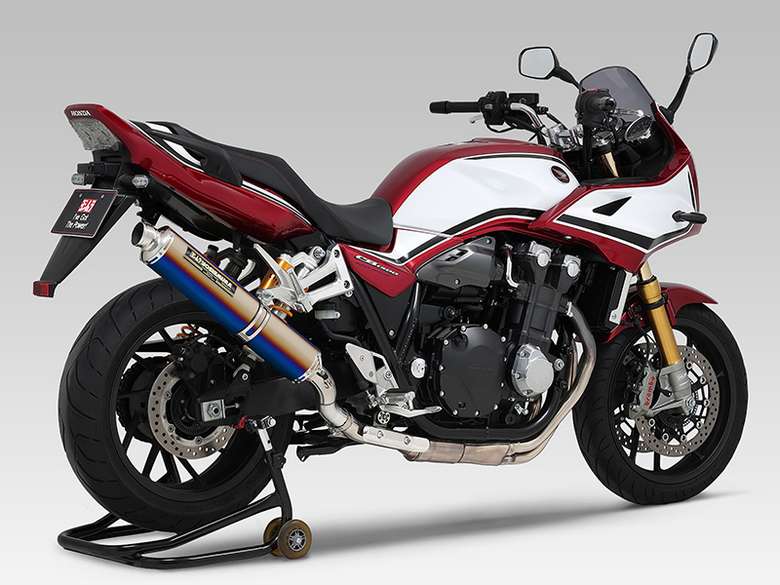 ヨシムラよりCB1300SF/SB用スリップオン サイクロンLEPTOSが登場