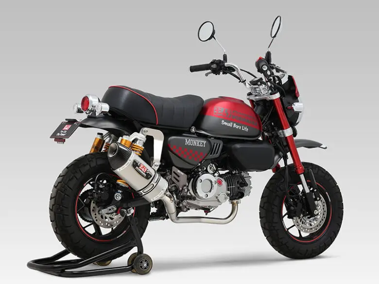 モンキー125 機械曲 GP-MAGNUMサイクロン ヨシムラ アップ jb02 yoshimura_monkey125_gp-