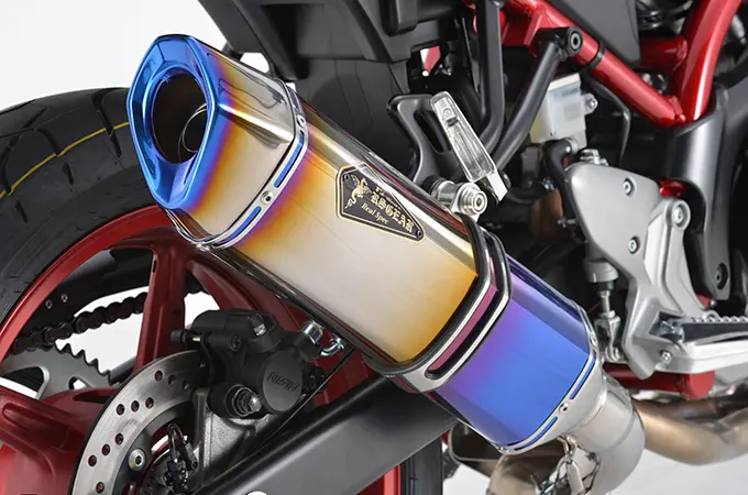 アールズギアからSV650リアルスペック スリップオン マフラーが登場