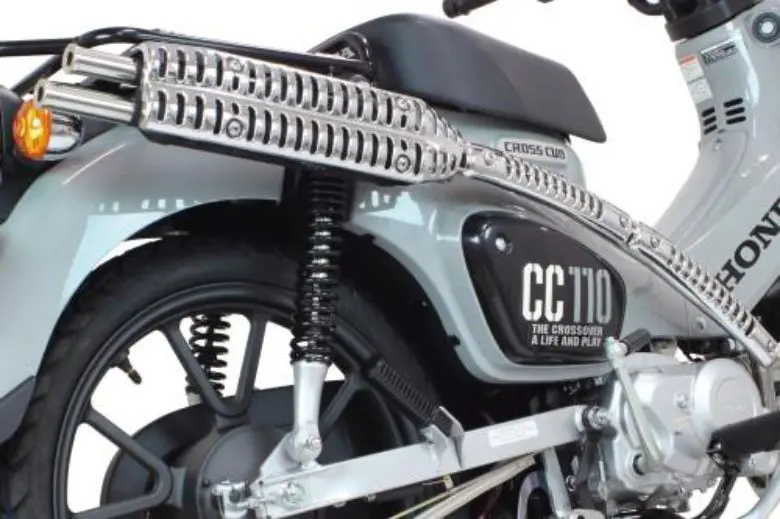 クロスカブ110 武川スクランブラーマフラー スペシャルパーツ武川 武川 04-02-0377 スクランブラーマフラー