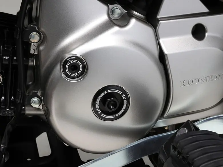 ヨシムラ】モンキー／グロムなどに付けられる「サービスホールプラグ