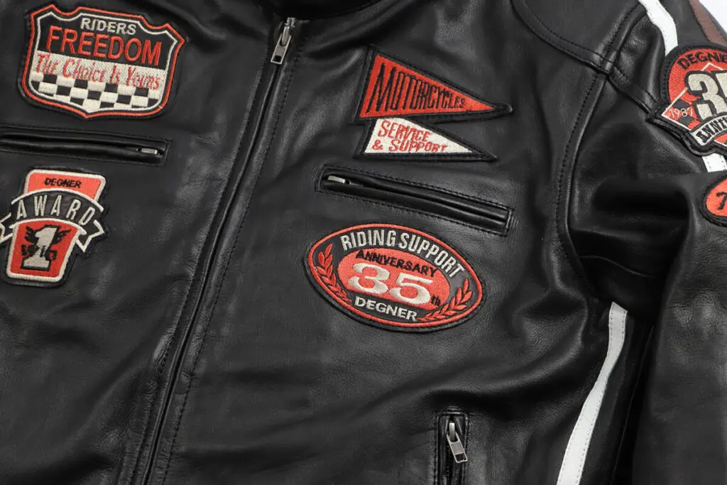 バイクアパレルブランド「デグナー」が35周年記念限定レザー