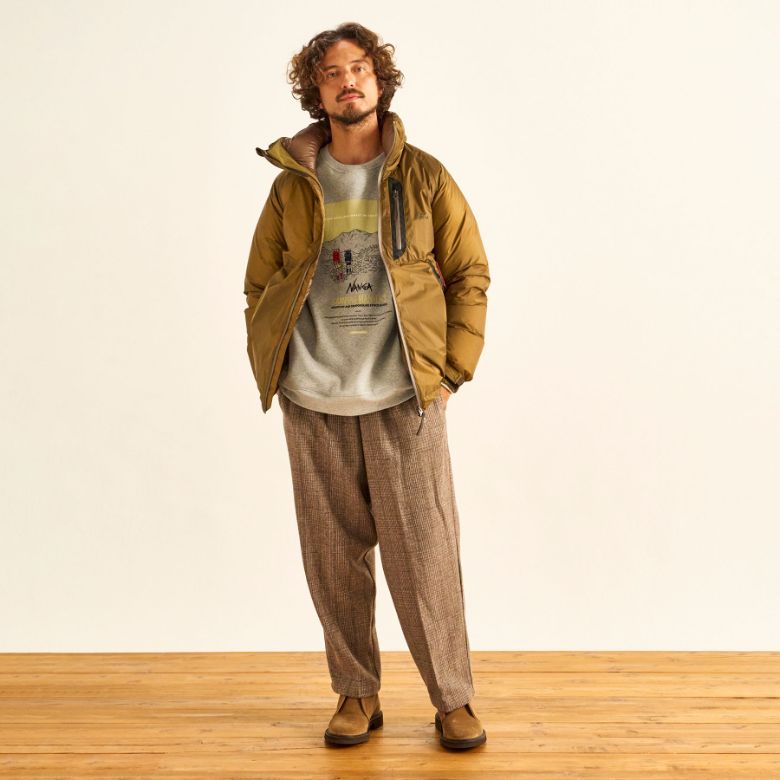 AURORA LIGHT STAND COLLAR DOWN JACKET(オーロラライトスタンドカラーダウンジャケット)