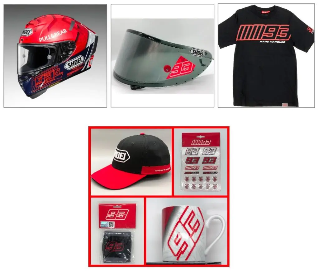 マルケス来日 「X-Fourteen MARQUEZ 6」特別仕様セット即売会