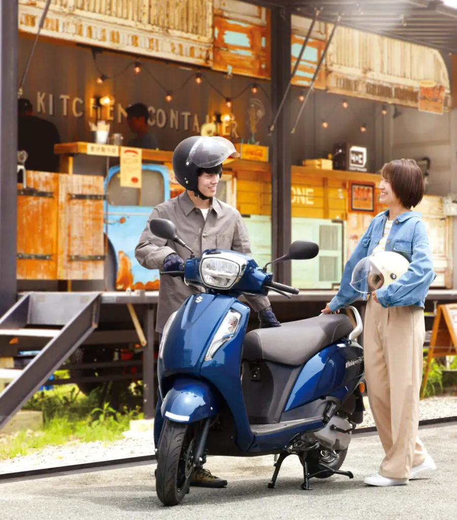 走りも燃費もすごい!? スズキの新型アドレス125・アヴェニス125を発表