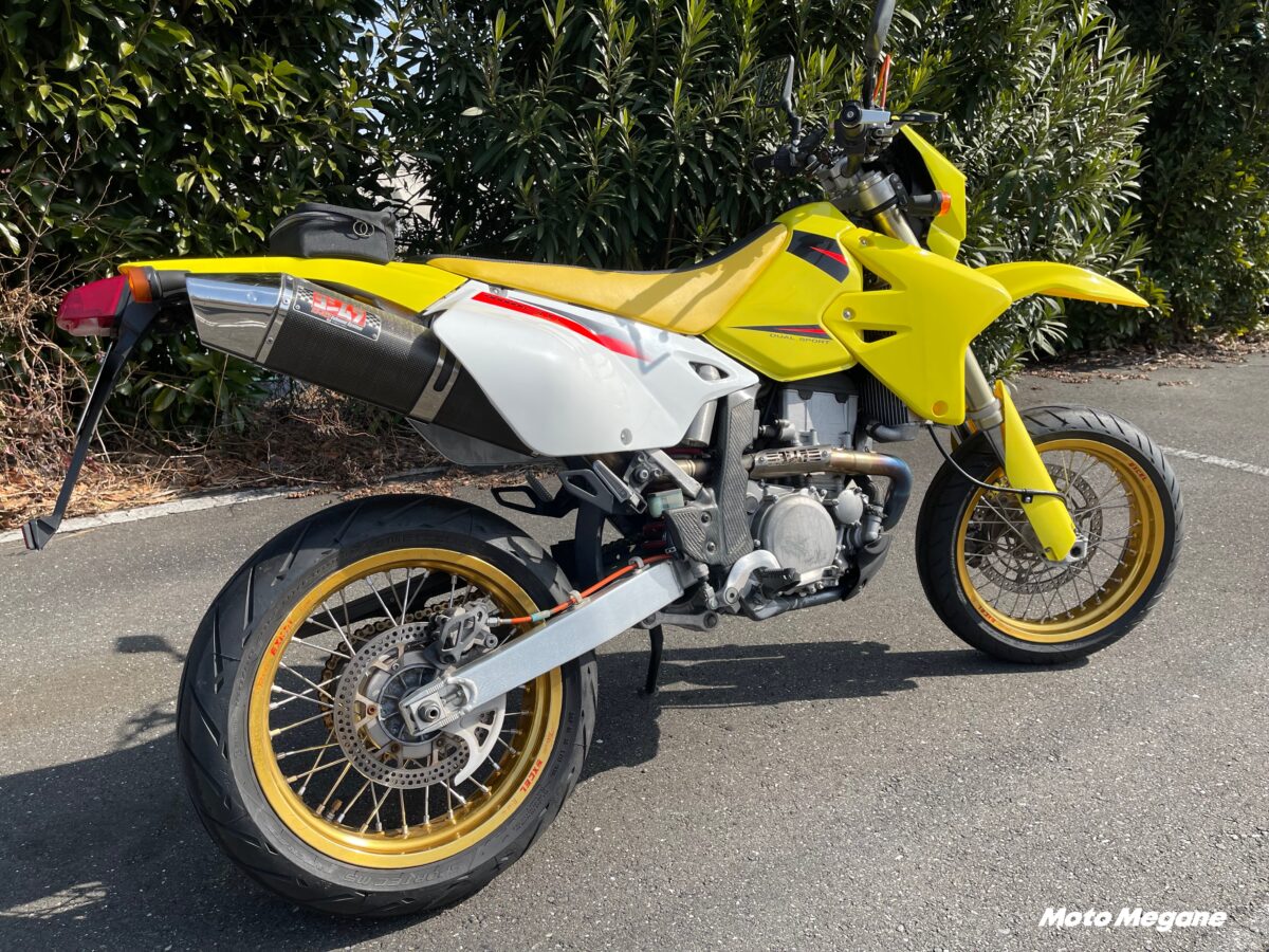 drz400sm ハイシート