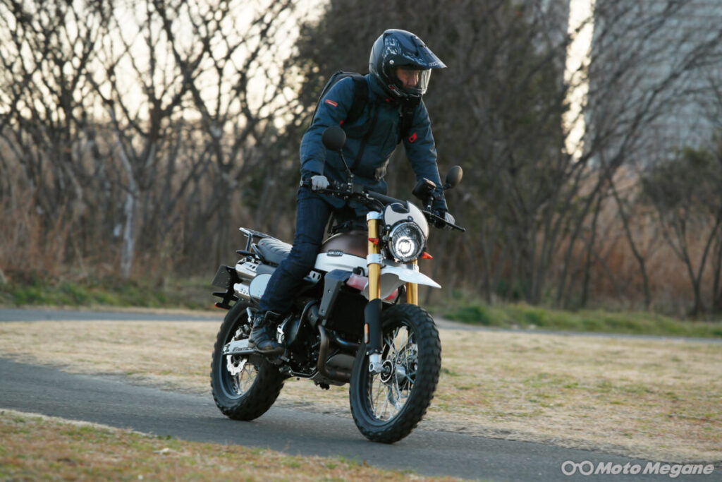 今度のキャバレロは思わず冒険したくなるド軽量で機能的なアドベンチャーバイクだ