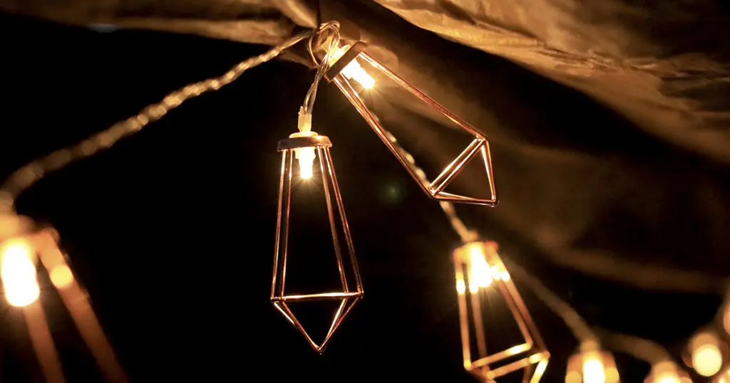 夜のキャンプサイトをおしゃれに演出 VASTLAND「LEDストリングライト