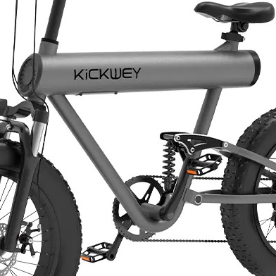 まるでバイク！悪路もこなすスタイリッシュな電動自転車「キックウェイ」