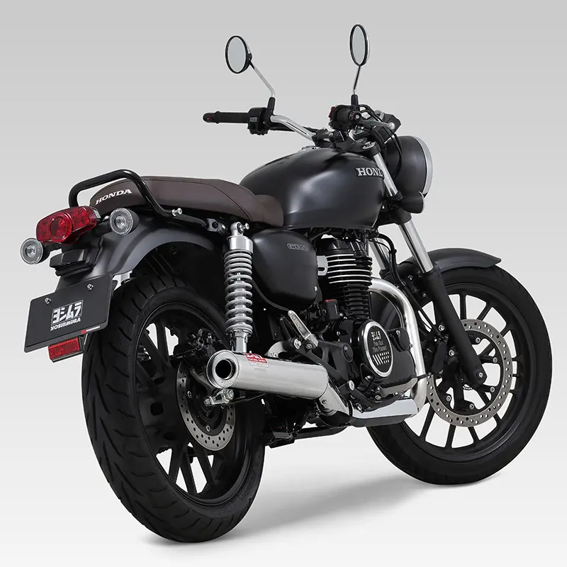 ヨシムラの新スタイル 直管×スリップオンのGB350用サイクロンが登場