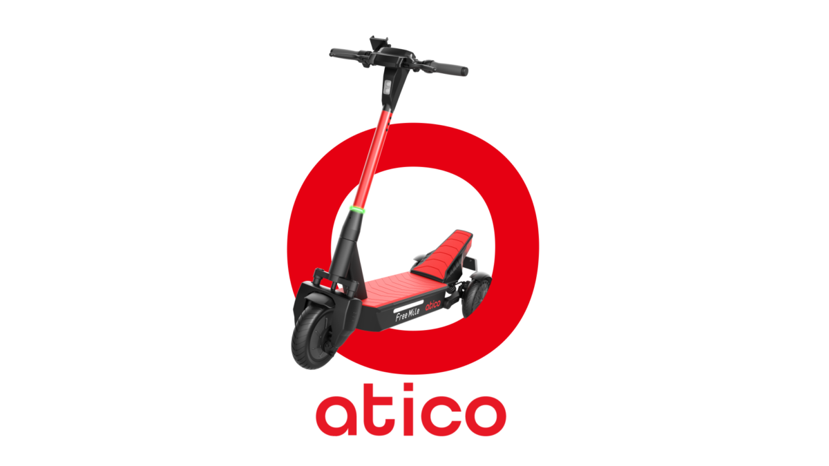 誰でも安全に乗れる電動キックボード 3輪構造の「atico」で転倒リスク