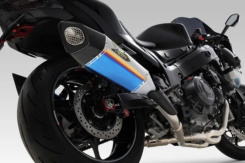 気分はレーサー！アグレッシブな見た目と走り隼用チタンサイクロン発売