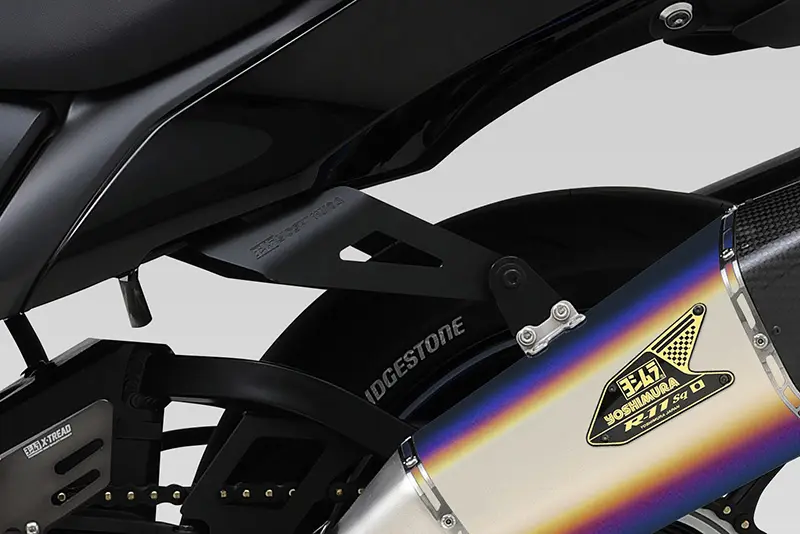 気分はレーサー！アグレッシブな見た目と走り隼用チタンサイクロン発売