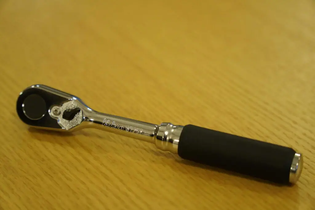 ラチェットレンチ シェーキングヘッドレンチ 回転可能 取り外し可能  