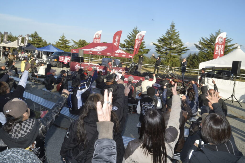 他メーカーのバイクユーザーも参加OK！ 国内最大のインディアンの祭典が大盛況で幕を閉じる