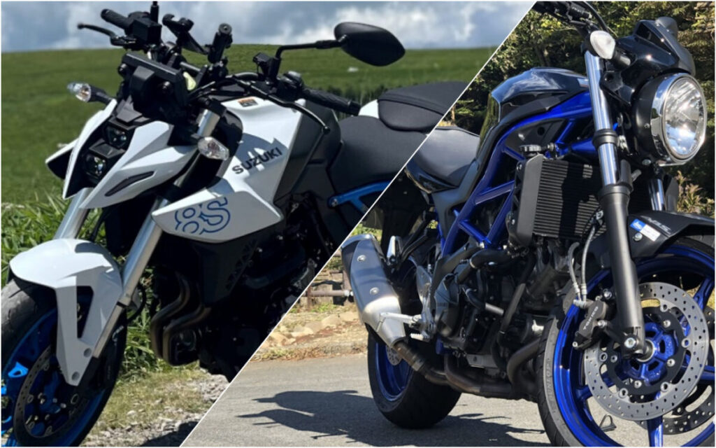 パラツインとVツイン、GSX-8SとSV650楽しいのはどっち?