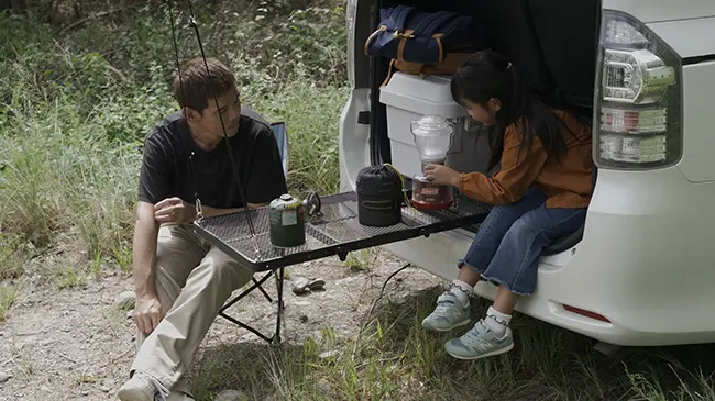 【taka様】yadocari ハンガーテーブル 黒　車中泊　アウトドア ハンガーテーブル - yadocari