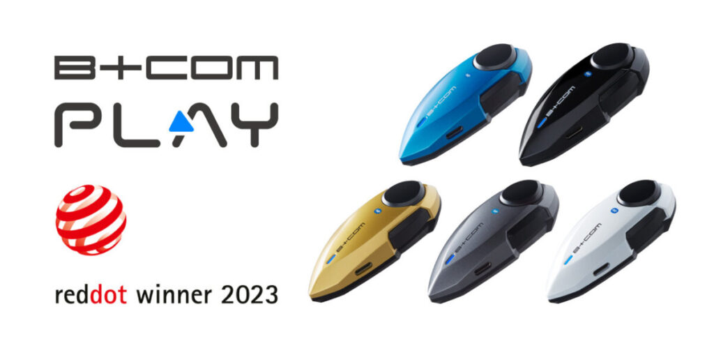 「B+COM PLAY」が世界三大デザイン賞の一つ「レッドドットデザイン賞2023」を受賞