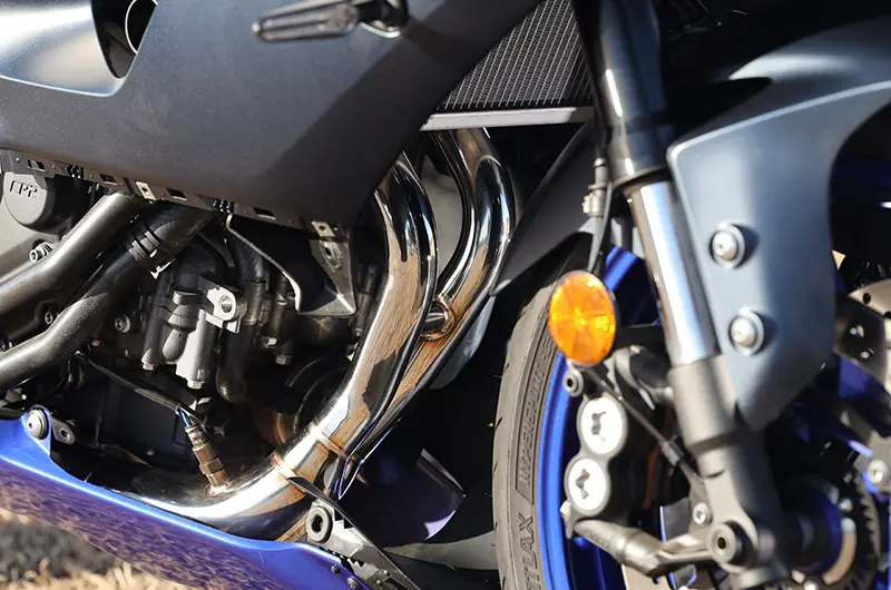 ツーリングもワインディングも爽快な走りに YZF-R7用SP忠男