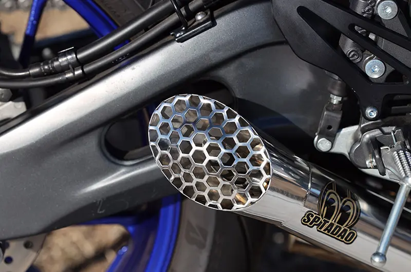 ツーリングもワインディングも爽快な走りに YZF-R7用SP忠男