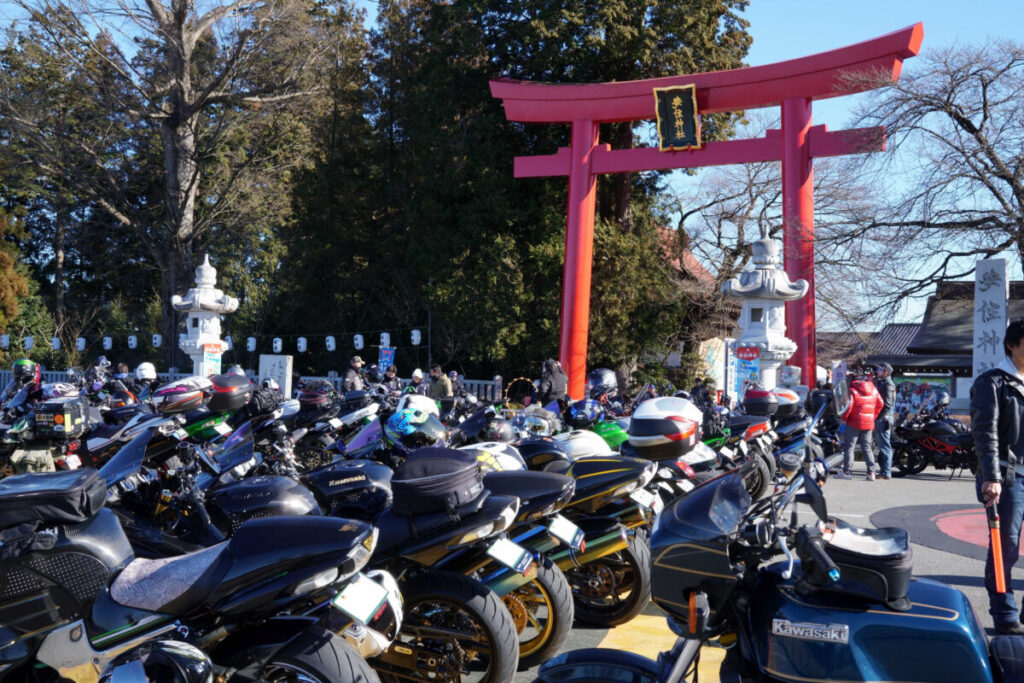 500人のライダーが一年の安全を祈願！安住神社はツーリング先にもGOOD