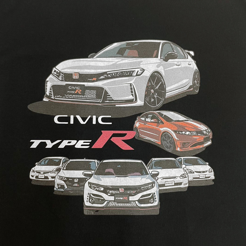 CIVICファン必見！長年愛され続けるスポーツカーがTシャツになって登場