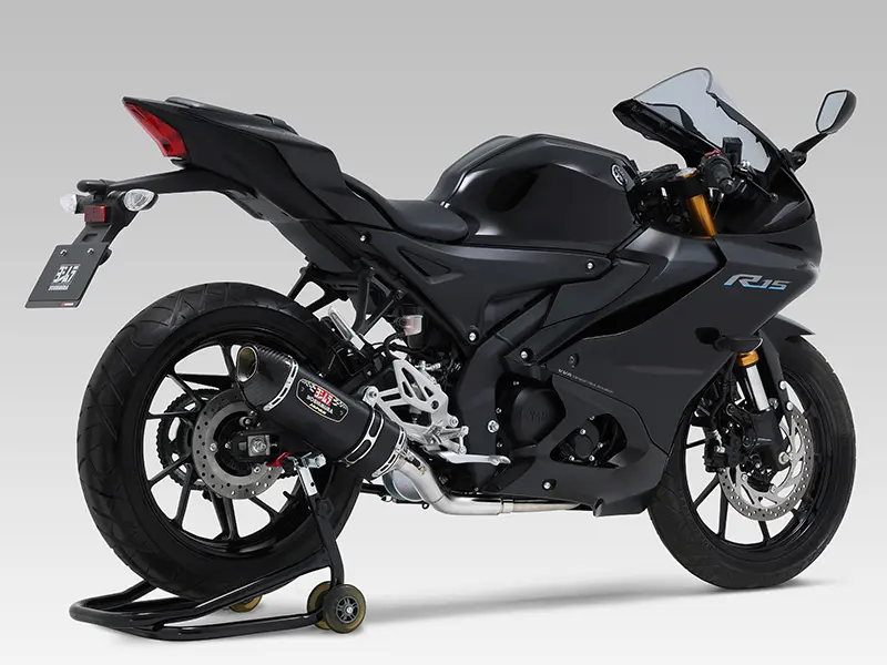 スポーティな走りを楽しむ人向け YZF-R15/125用ヨシムラマフラー発売