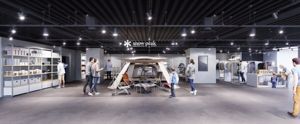 スノーピークの新業態　「Snow Peak LAND BASE NAGOYA」がオープン