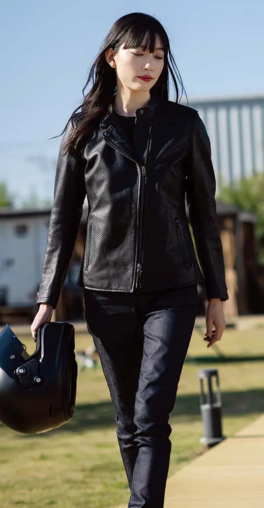 夏でも快適！ カドヤが「パンチングレザージャケット」の発売を開始