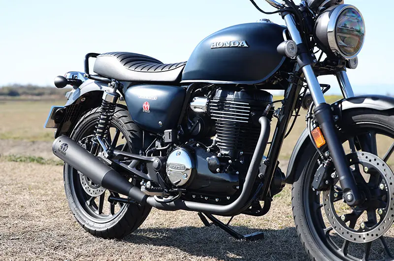 ビッグシングルの快感度アップ！ SP忠男からGB350用サイレンサー登場