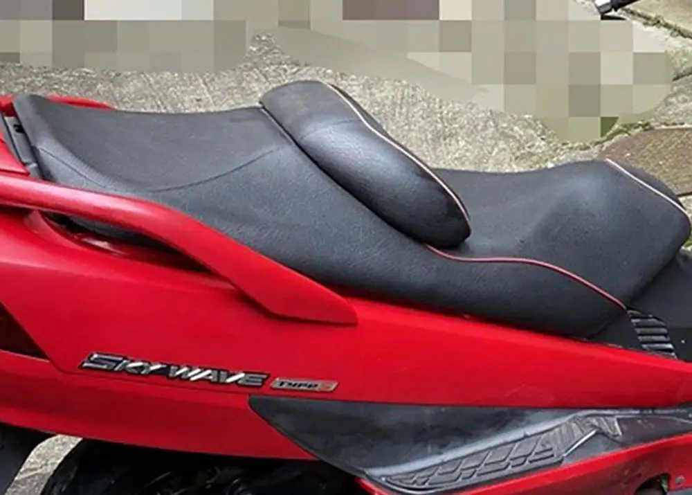 SUZUKI スカイウェイブ250M オレ エンジン始動動画 自賠責で乗れます