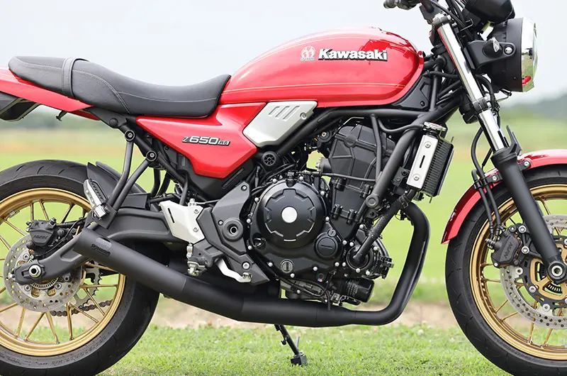 ジェントルなトルクとサウンド SP忠男からカワサキZ650RS用