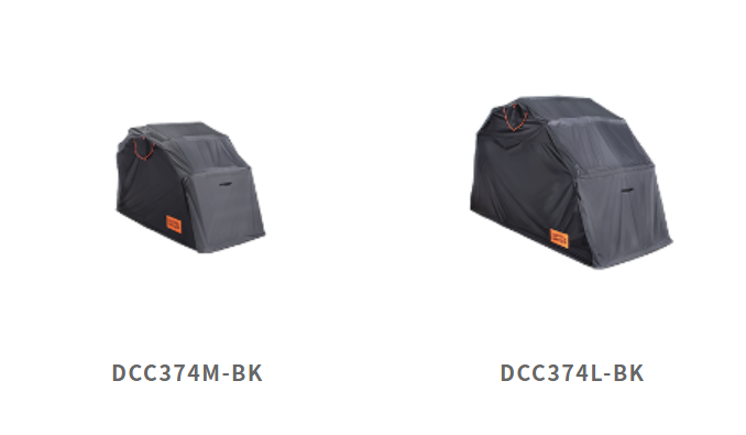 バイクカバーから卒業！ 操作も簡単な「バイクシェルター3」発売