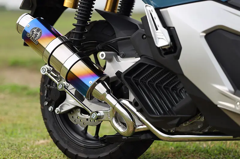 口から思わず漏れる「気持ちイー！」 ADV160用のSP忠男マフラー発売