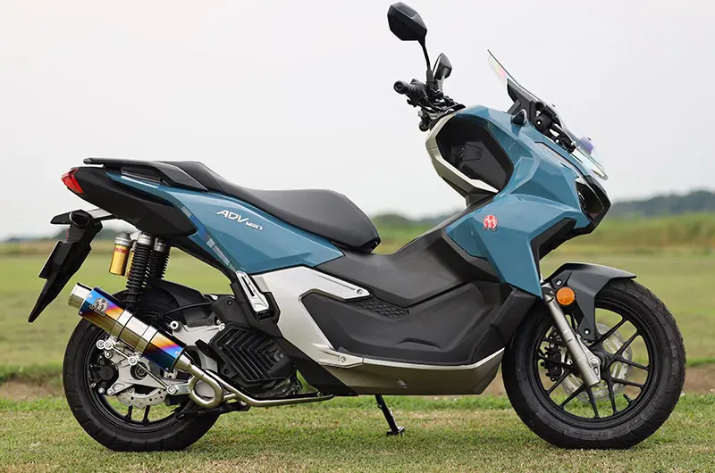 口から思わず漏れる「気持ちイー！」 ADV160用のSP忠男マフラー発売