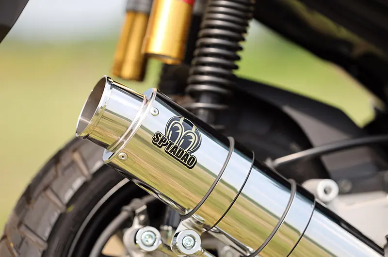 口から思わず漏れる「気持ちイー！」 ADV160用のSP忠男マフラー発売
